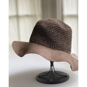 J Crew floppy straw hat